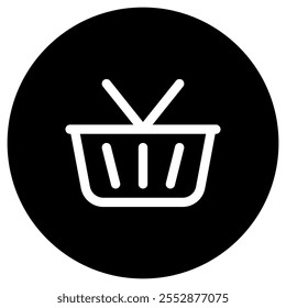 Ícone de vetor do carrinho de compras editável. Parte de uma grande família de conjuntos de ícones. Perfeito para interfaces web e app, apresentações, infográficos, etc