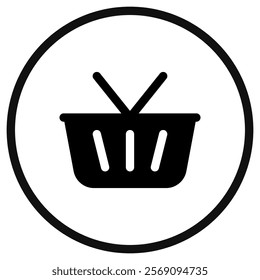 Editable shopping cart vector icon. Part of a big icon set family. Perfect for web and app interfaces, presentations, infographics, etc