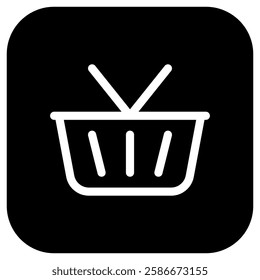 Editable shopping cart vector icon. Part of a big icon set family. Perfect for web and app interfaces, presentations, infographics, etc