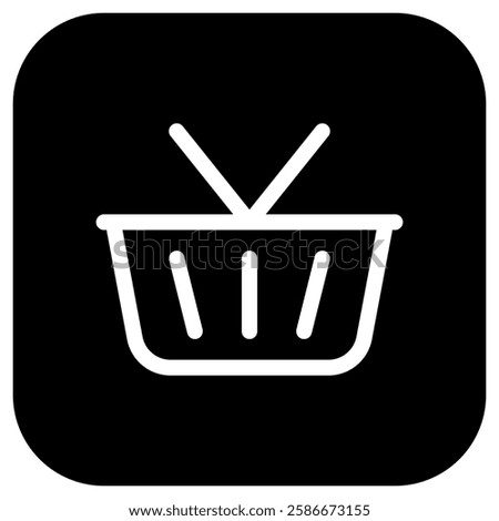 Editable shopping cart vector icon. Part of a big icon set family. Perfect for web and app interfaces, presentations, infographics, etc