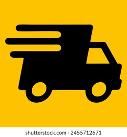 icono de compra editable sobre fondo amarillo