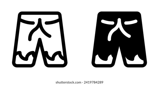Editable shorts vector icon. Part of a big icon set family. Perfect for web and app interfaces, presentations, infographics, etc