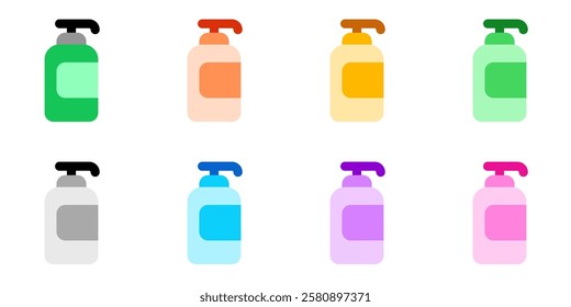 Editable shower gel vector icon. Cosmetics, makeup, skincare, beauty. Part of a big icon set family. Perfect for web and app interfaces, presentations, infographics, etc