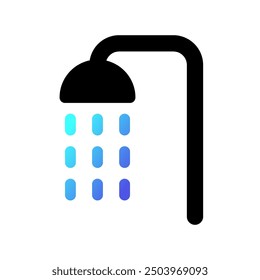 Editable shower head vector icon. Wellness, spa, relaxation. Part of a big icon set family. Perfect for web and app interfaces, presentations, infographics, etc