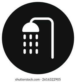 Editable shower head vector icon. Wellness, spa, relaxation. Part of a big icon set family. Perfect for web and app interfaces, presentations, infographics, etc