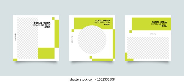 Editable simple corporate posts, Easy Use in banners, promotion designs, branding company, bloggers, designers, shop owners, entrepreneurs and businesses. Social media post template. Vector