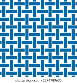 Editable simple minimal classic modern seamless japanese weaving pattern background