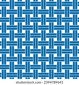 Editable simple minimal classic modern seamless japanese weaving pattern background