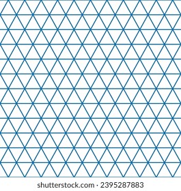 Editable simple minimal classic modern seamless triangle pattern background