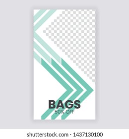 Editable Simple Modern Social banner. Anyone can use This Design Easily. Promotional web banner for social media. Elegant sale and discount promo - Vector.