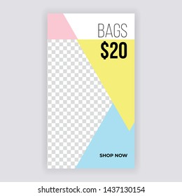 Editable Simple Modern Social banner. Anyone can use This Design Easily. Promotional web banner for social media. Elegant sale and discount promo - Vector.