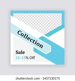 Editable Simple Modern Social banner. Anyone can use This Design Easily. Promotional web banner for social media. Elegant sale and discount promo - Vector.