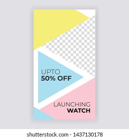 Editable Simple Modern Social banner. Anyone can use This Design Easily. Promotional web banner for social media. Elegant sale and discount promo - Vector.