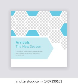 Editable Simple Modern Social banner. Anyone can use This Design Easily. Promotional web banner for social media. Elegant sale and discount promo - Vector.