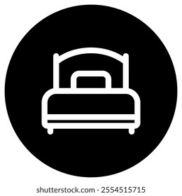 Editable single bed vector icon. Part of a big icon set family. Perfect for web and app interfaces, presentations, infographics, etc