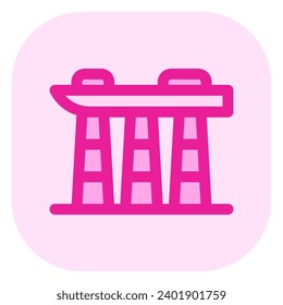 Editable skyscraper, business, vector icon. Landmark, monument, commercial, building, architecture. Part of a big icon set family. Perfect for web and app interfaces, presentations, infographics, etc