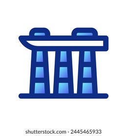 Editable skyscraper, business, vector icon. Landmark, monument, commercial, building, architecture. Part of a big icon set family. Perfect for web and app interfaces, presentations, infographics, etc