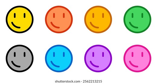 Editable slight smile face vector icon. Part of a big icon set family. Perfect for web and app interfaces, presentations, infographics, etc