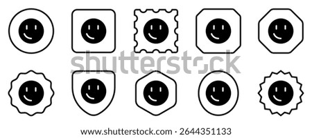 Editable slight smile face vector icon. Part of a big icon set family. Perfect for web and app interfaces, presentations, infographics, etc