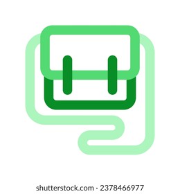 Editable sling bag vector icon. Clothing, fashion, apparel. Part of a big icon set family. Perfect for web and app interfaces, presentations, infographics, etc