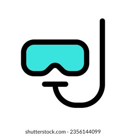 Editable snorkel vector icon. Part of a big icon set family. Perfect for web and app interfaces, presentations, infographics, etc