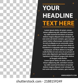 Editable social media post design templates. perfect for corporate business advertising.