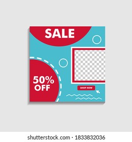 Editable social media post templates, story collections and post frame, layout designs, Mockup for marketing promotions, covers, banner, backgrounds, eps.10