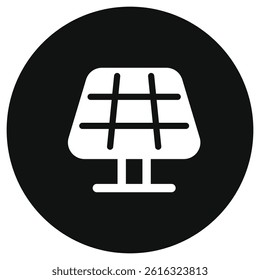 Editable solar energy, solar panel vector icon. Environment, ecology, eco-friendly. Part of a big icon set family. Perfect for web and app interfaces, presentations, infographics, etc