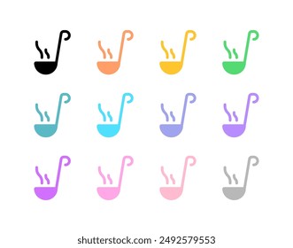 Editable soup laddle vector icon. Food, restaurant. Part of a big icon set family. Perfect for web and app interfaces, presentations, infographics, etc