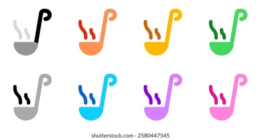 Editable soup laddle vector icon. Food, restaurant. Part of a big icon set family. Perfect for web and app interfaces, presentations, infographics, etc