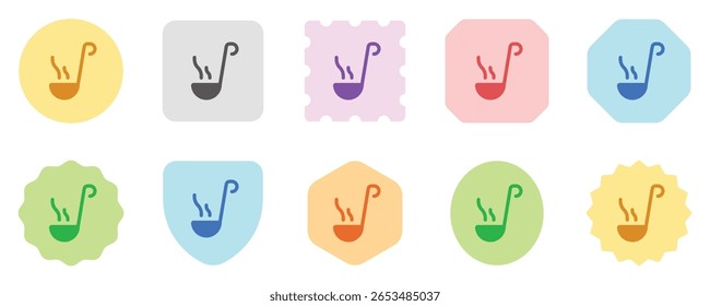 Editable soup laddle vector icon. Food, restaurant. Part of a big icon set family. Perfect for web and app interfaces, presentations, infographics, etc