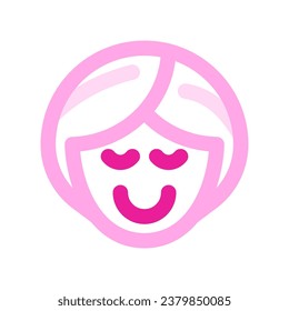 Editable spa lady vector icon. Wellness, spa, relaxation. Part of a big icon set family. Perfect for web and app interfaces, presentations, infographics, etc