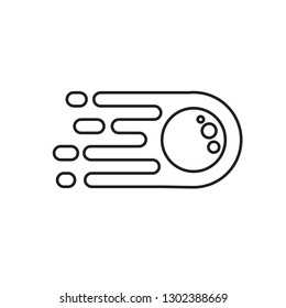 editable space icon vector, modern concept, cute style