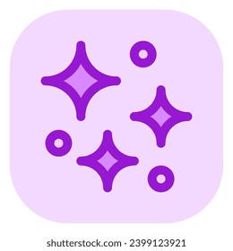 Editable sparkle and bubble vector icon. Part of a big icon set family. Perfect for web and app interfaces, presentations, infographics, etc