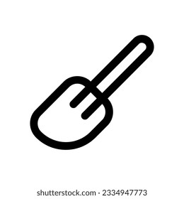 Editable spatula, turner, spreader vector icon. Bakery, cooking, appliances, kitchenware, food. Part of a big icon set family. Perfect for web and app interfaces, presentations, infographics, etc