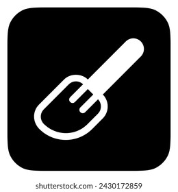 Editable spatula, turner, spreader vector icon. Bakery, cooking, appliances, kitchenware, food. Part of a big icon set family. Perfect for web and app interfaces, presentations, infographics, etc