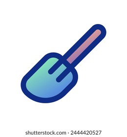 Editable spatula, turner, spreader vector icon. Bakery, cooking, appliances, kitchenware, food. Part of a big icon set family. Perfect for web and app interfaces, presentations, infographics, etc