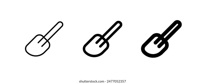 Editable spatula, turner, spreader vector icon. Bakery, cooking, appliances, kitchenware, food. Part of a big icon set family. Perfect for web and app interfaces, presentations, infographics, etc