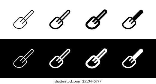 Editable spatula, turner, spreader vector icon. Bakery, cooking, appliances, kitchenware, food. Part of a big icon set family. Perfect for web and app interfaces, presentations, infographics, etc