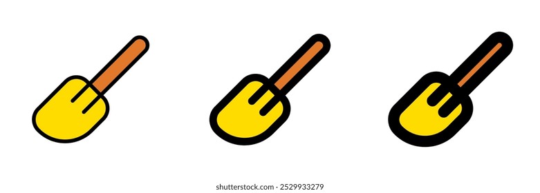 Editable spatula, turner, spreader vector icon. Bakery, cooking, appliances, kitchenware, food. Part of a big icon set family. Perfect for web and app interfaces, presentations, infographics, etc