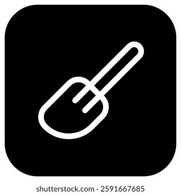 Editable spatula, turner, spreader vector icon. Bakery, cooking, appliances, kitchenware, food. Part of a big icon set family. Perfect for web and app interfaces, presentations, infographics, etc