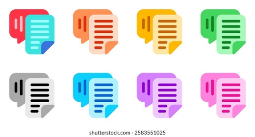 Editable speech recognition, transcription vector icon. AI technology, artificial intelligence. Part of a big icon set family. Perfect for web and app interfaces, presentations, infographics, etc