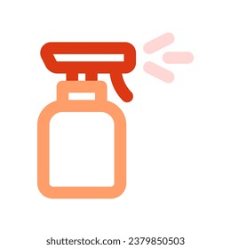 Editable spray bottle vector icon. Barbershop, lifestyle, grooming. Part of a big icon set family. Perfect for web and app interfaces, presentations, infographics, etc