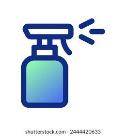Editable spray bottle vector icon. Barbershop, lifestyle, grooming. Part of a big icon set family. Perfect for web and app interfaces, presentations, infographics, etc
