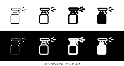 Editable spray bottle vector icon. Barbershop, lifestyle, grooming. Part of a big icon set family. Perfect for web and app interfaces, presentations, infographics, etc