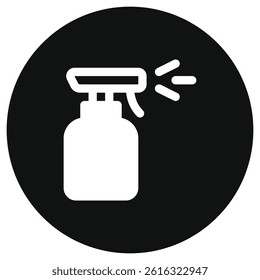 Editable spray bottle vector icon. Barbershop, lifestyle, grooming. Part of a big icon set family. Perfect for web and app interfaces, presentations, infographics, etc