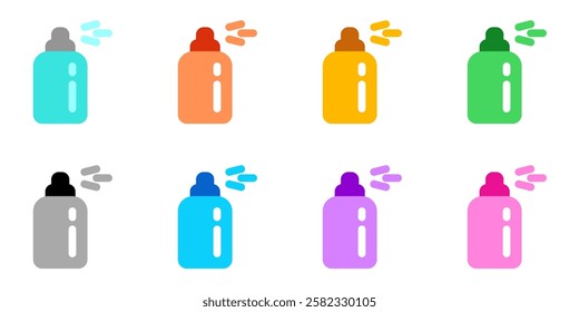 Editable spray perfume vector icon. Barbershop, lifestyle, grooming. Part of a big icon set family. Perfect for web and app interfaces, presentations, infographics, etc