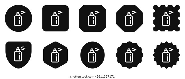 Editable spray perfume vector icon. Barbershop, lifestyle, grooming. Part of a big icon set family. Perfect for web and app interfaces, presentations, infographics, etc