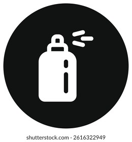 Editable spray perfume vector icon. Barbershop, lifestyle, grooming. Part of a big icon set family. Perfect for web and app interfaces, presentations, infographics, etc