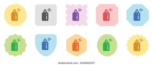 Editable spray perfume vector icon. Barbershop, lifestyle, grooming. Part of a big icon set family. Perfect for web and app interfaces, presentations, infographics, etc